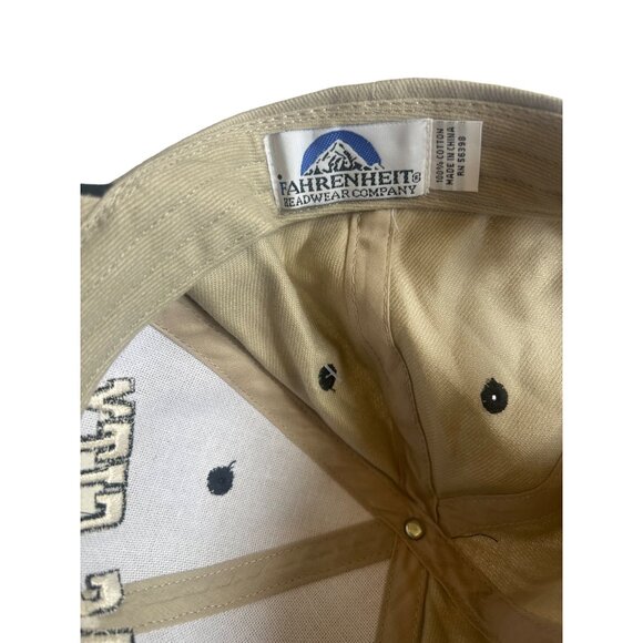 Kansas City Beige & Black Baseball Cap By Fahrenheit Headwear Company - Picture 3 of 9